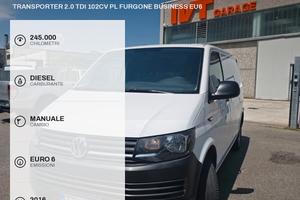 Volkswagen Transporter 2.0TDi Euro 6 2016