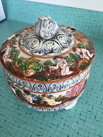 CAPODIMONTE Portagioie in ceramica