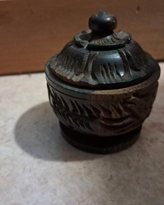 vasetto africano legno 