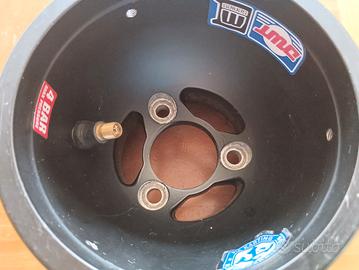 COPPIA CERCHI MAGNESIO  DWT KART 130 mm