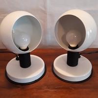 Coppia abatjour spaceball della Veneta Lumi