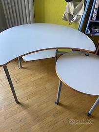 scrivania mezza luna IKEA