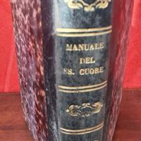 Libro antico del 1880. "S. Cuore di Gesù".