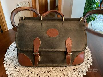 Borsa da lavoro/ cartella Vintage in pelle