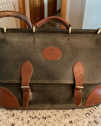 Borsa da lavoro/ cartella Vintage in pelle