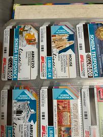 Schede telefoniche rare da collezione