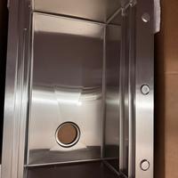 Lavello acciaio monovasca