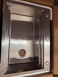 Lavello acciaio monovasca