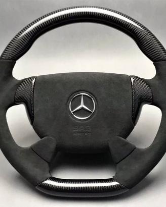 Volante Mercedes Amg carbonio alcantara
