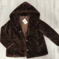 ecopelliccia sintetica TU M/L 44/46 nuova 