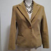 GIACCA DONNA VELLUTO  BEIGE MILLERIGHE