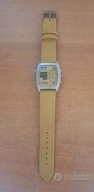 Orologio Lee dual time vintage cinturino originale