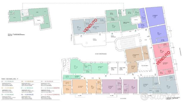 appartamenti di nuova costruzione in centro rif