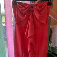 Abito mini donna color Corallo
