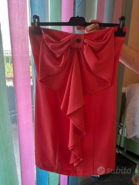 Abito mini donna color Corallo