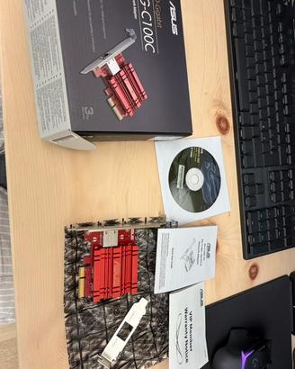 Scheda di rete ASUS XG-C100C nuova