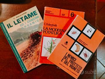 3 VOLUMETTI DI AGRICOLTURA