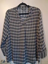 Blusa donna fantasia geometrica - Tg. 46