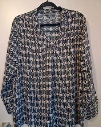 Blusa donna fantasia geometrica - Tg. 46