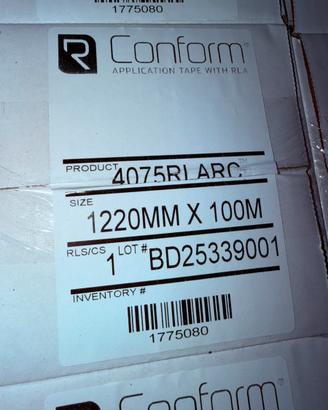 48pz R-Tape / Conform 4075RLARC 122cm x 100m