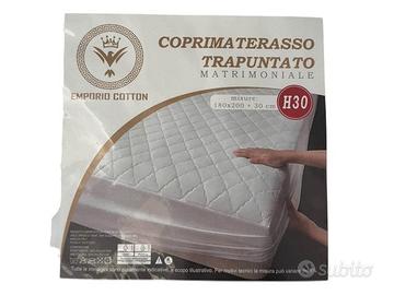 coprimaterasso matrimoniale trapuntato 