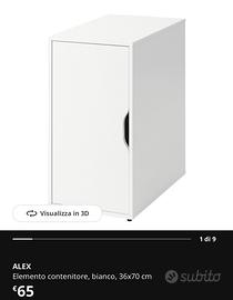 Componente ALEX scrivania Ikea