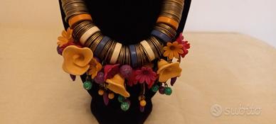 collana vintage anni '80  "pezzo unico"