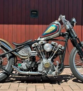 Harley-davidson chopper Shovelhead 1340 anno 1984