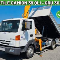 Nissan Atleon 165 Ribaltabile + Gru