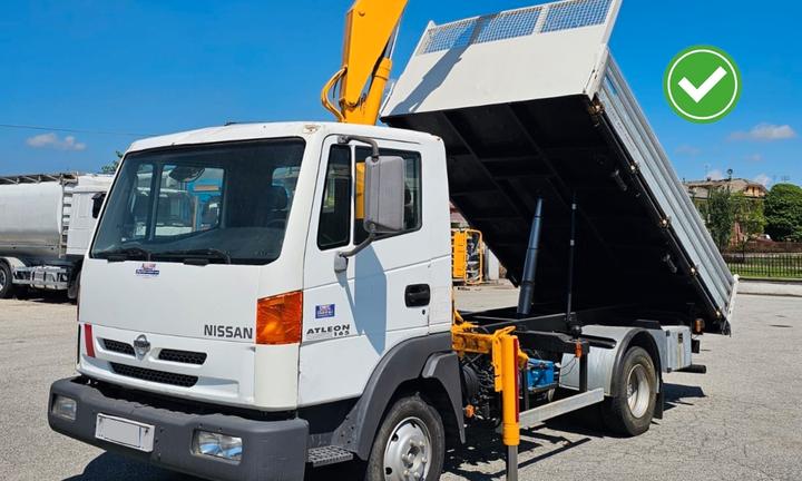 Nissan Atleon 165 Ribaltabile + Gru