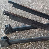 porta sci con chiusura a chiave