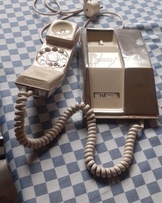 Telefono placcato argento