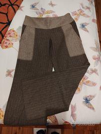 pantalone tricot chic misto lana