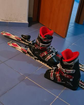 sci e scarponi per ragazzo/a 