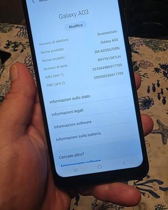 Samsung Galaxy A03 8(4+4)/64 GB
