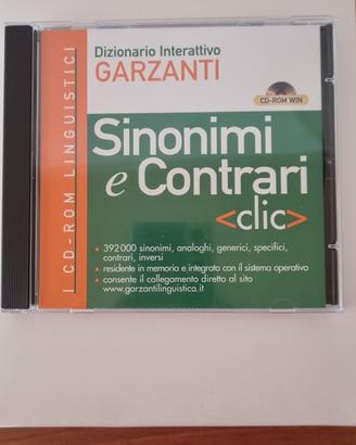 Garzanti Sinonimi e Contrarii