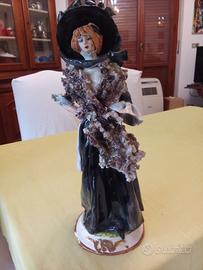 statua in ceramica Perconte  Sciacca