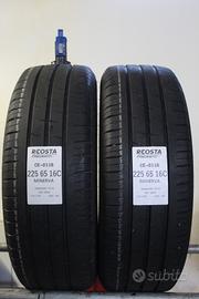 2 PNEUMATICI USATI 225 65 16c 112/110T MINERVA CE-