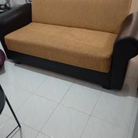 divano letto con contenitore 2 posti 