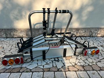 portabici 3 posti Fabbri gancio traino