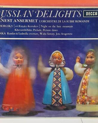 Vinile Russian Delights 1964 Mussorgsky CLASSICA