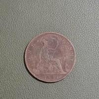 moneta 1 penny 1884 - inghilterra