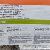 barriera per letto ribaltabile