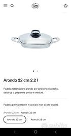 Bisttecchiera AMC - SET ARONDO 32 cm + VASSOIO