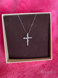 Collana con croce marca Amen gioielli