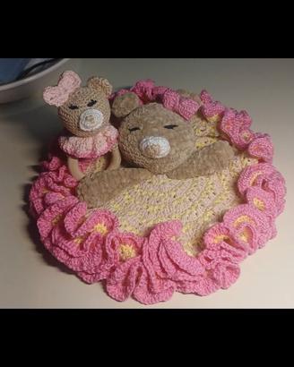Sonaglio uncinetto e doudou