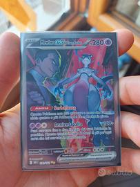 Mewtwo ex team Rocket 231 ita centrato perfetto