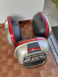 Set da 3 bauletti moto givi