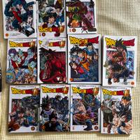 Manga DBS 13-23 con tre edizioni in inglese