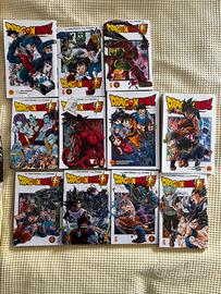 Manga DBS 13-23 con tre edizioni in inglese